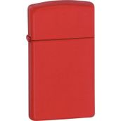 Zippo 1633-045526 Slim Red Matte Çakmak