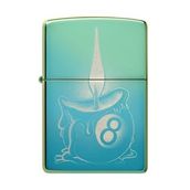 Zippo 49191 Eight Ball Tattoo Design Çakmak