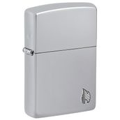 Zippo Armor® Flame Dizayn Çakmak - High Polish Chrome