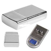Zippo Diamond Şeklinde Kutulu Mini Cep Hassas Dijital Terazi 200 gr 0.01 Çakmak