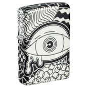 Zippo Glow In The Dark Matte Psychedelic Eye Dizayn Çakmak