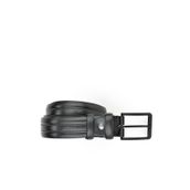 Ziya 141980Z102 Siyah 3.5 cm Erkek Kemer