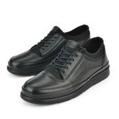 Ziya 1511002Z655 Siyah Hakiki Deri Erkek Günlük Ayakkabı