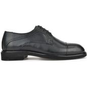 Ziya 15148Z837 Siyah Hakiki Deri Erkek Klasik Ayakkabı