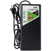 ZMLİ Zmli 48V 20Ah Elektrikli Bisiklet Şarj Aleti - Tam Otomatik Devre Kesicili Akıllı Şarj Cihazı (Dolum Göstergeli)