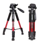 Zomei Q111 Kırmızı Profesyonel Alüminyum Tripod