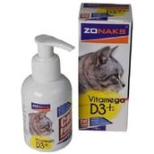 Zonaks Vitamega D3 Plus Cat Food 100 ml Takviye Edici Gıda