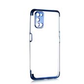 Zore 5F15-13716 Oppo A52 Dört Köşeli Lazer Silikon Cep Telefonu Kılıf