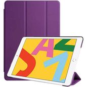 Zore Apple iPad 10.2 2021 9. Nesil Smart Cover Standlı 1-1 - Mor Kılıf