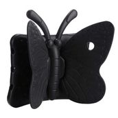 Zore Apple iPad 10.2 8. Nesil Uyumlu Butterfly Siyah Standlı Tablet Kılıf