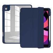 Zore Apple iPad Pro 12.9 2018 3.Nesil Nort Arkası Şeffaf Standlı Lacivert Tablet Kılıf