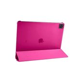 Zore Apple iPad Pro 12.9 2021 5. Nesil Uyumlu Pembe Smart Cover Standlı 1-1 Kılıf