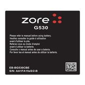 Zore Galaxy Grand Prime G530 A Kalite Uyumlu Batarya