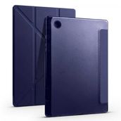 Zore Galaxy Tab A8 10.5 SM-X200 2021 Tri Folding Kalem Bölmeli Standlı Kılıf