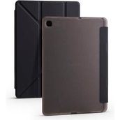 Zore Samsung Galaxy Tab A7 10.4 T500 2020 Tri Folding Kalem Bölmeli Standlı - Siyah Kılıf