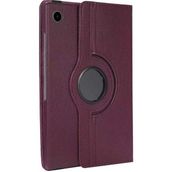 Zore Samsung Galaxy Tab A8 10.5 SM-X200 2021 Dönebilen Standlı - Mor Kılıf
