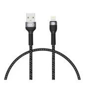 Zore Shira Serisi 30 cm Lightning Siyah USB Kablo