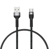 Zore Shira Serisi 30 cm Type-C Siyah USB Kablo