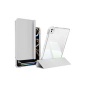 Zore T32343-MRSA Ipad Pro 11 2024 Kılıf Magnetik Ayrılabilen Airbagli Mrsa Sliding Tablet Kılıfı - Gri