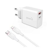 ​Zore XMac Serisi ZR-X2 PD To Lightning 2'in 1 Şarj Seti