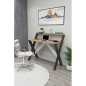 Zuesse Dizayn İqas 50X90 Cm Çalışma Masası Laptop Bilgisayar Masası Ofis Ders Yemek Çocuk Masası Gri-Çam