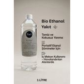 Zuri Design Bio Ethanol Şömine Yakıtı 1 Litre – Temiz ve Kokusuz Yanma, Iç Mekan Uyumlu - Sıvı Yakıt - 1 LİTRE