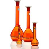 Zürih Ticaret 500 ml Amber Plastik Tıpalı Cam Balon Joje