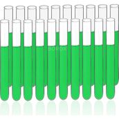 Zürih Ticaret ZURIHLAB Cam Deney Tüpü (10x100 mm) - 20 Adetlik Set - Isıya Dayanıklı - Hacim: 7 mL
