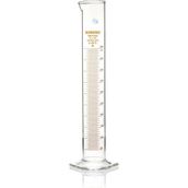 Zürih Ticaret ZURIHLAB Cam Mezür 500mL - Dereceli Silindir- 100% Borosilikat - Taksimat:5.0mL - Yüksek Kaliteli