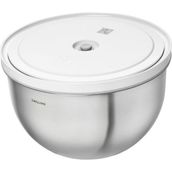 ZWILLING Fresh & Save Bowls Vakumlu Saklama Kabı, L, 24 Santimetre, Paslanmaz Çelik, Metalik Gri