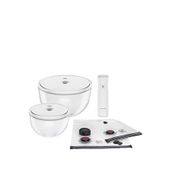 Zwilling Fresh & Save Vakumlu Cam Kase Seti - Beyaz