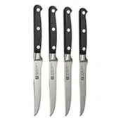 Zwilling Twın Gourmet Siyah Paslanmaz Çelik Biftek Bıçak Seti
