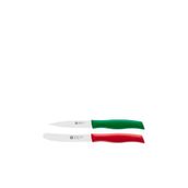 Zwilling Twin Grip 2 Parça Kırmızı Yeşil Bıçak Seti