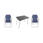 60x80 Katlanır Masa - 2 Katlanır Kamp Sandalyesi