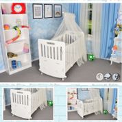 Agashi Klasik Beyaz Sallanır Beşik