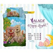 Alaca 3D Arkadaşlar Bebek Nevresim Takımı