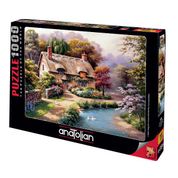 Anatolian Patikadaki Konak 1000 Parça Puzzle