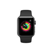 Apple Watch Series 3 MTF32TU/A 42 mm Uzay Grisi Alüminyum Kasa Siyah Kordon Akıllı Saat