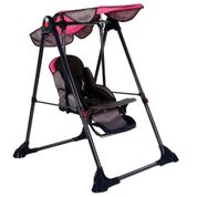 Babyhope BH-805 Swing Pembe-Siyah Bebek Salıncağı