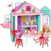 Barbie CWJ50 Chelsea İki Katlı Evi