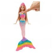 Barbie DHC40 Barbie Işıltılı Gökkuşağı Denizkızı Model Bebek