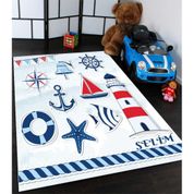 Bebişim BH10102 Denizci Çocuk Odası Halısı