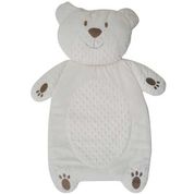 Bebitof 4064 Ekru Ayı Figürlü Fluffy Nohut Alt Açma Minderi