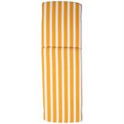 Belde Akrilik Sarı Beyaz Şezlong Minderi