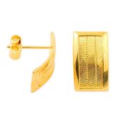 Bilezikhane Trabzon Hasır 22 Ayar Altın Küpe