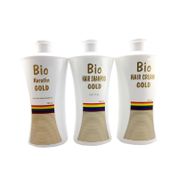 Bio Keratin Gold Brezilya Fönü 3'lü Set 