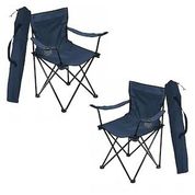 Bofigo BFG Rejisor 002 Mavi Katlanabilir 2 Adet Kamp Sandalyesi