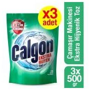 Calgon Ekstra Hijyen 3x500 gr Çamaşır Makinesi Hijyenik Toz