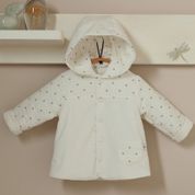 Caramell 5518 Ekru Kız Bebek Montu