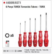 Ceta Form 4400M-6ST1 6 Parça Torx Tornavida Takımı